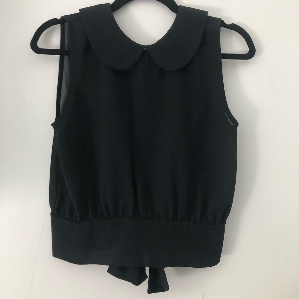 Colt Story | Sheer Blouse | Black